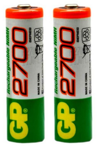 Аккумулятор (батарейный блок) для фотокамеры GP Rechargeable NiMH 270AAHC 2700mAh AA (4шт. уп)