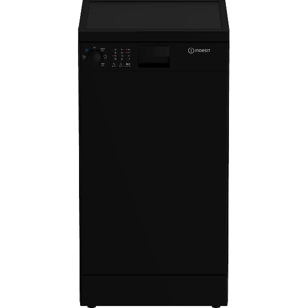 Посудомоечная машина Indesit DFS 1A50 B узкая, черный