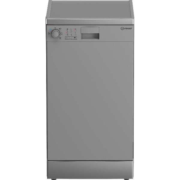 Посудомоечная машина Indesit DFS 1A50 S узкая, серебристый