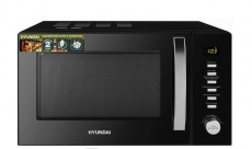 Встраиваемая микроволновая печь Hyundai HYM-D3028- черный/серебристый